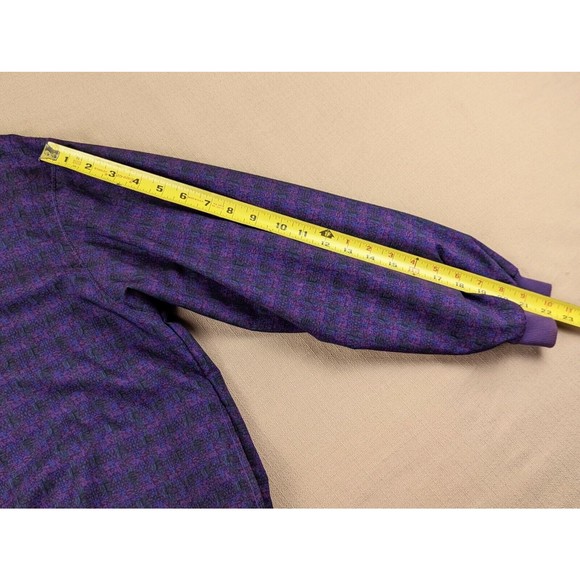 VTG 90's Forrester's OR USA Men's M Gore Tex Windbreaker Jacket Purple Lined - Picture 11 of 12